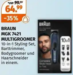 Müller styling-set, barttrimmer, bodygroomer und haarschneider in einem. Angebot