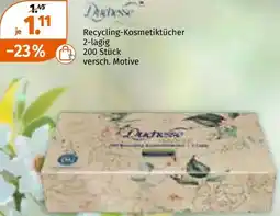 Müller Recycling-Kosmetiktücher Angebot