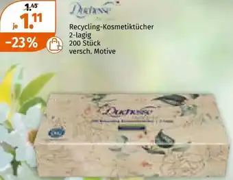 Müller Recycling-Kosmetiktücher Angebot