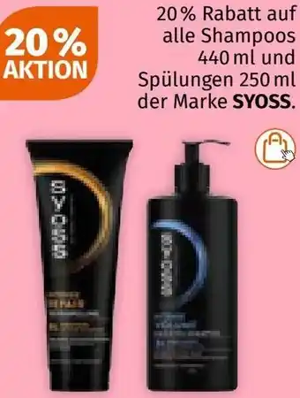 Müller auf alle Shampoos und Spülungen  der Marke . Angebot