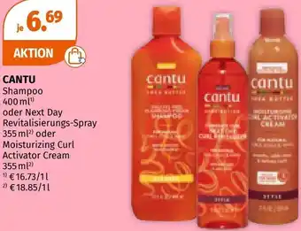 Müller Shampoo oder Next Day Revitalisierungs-Spray oder Moisturizing Curl Activator Cream Angebot