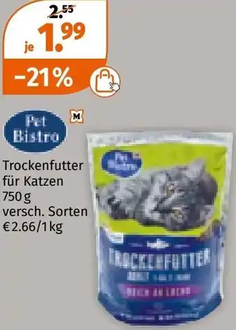 Müller Trockenfutter für Katzen Angebot