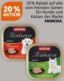 Müller auf alle vom Feinsten Sorten für Hunde und Katzen der Marke Angebot