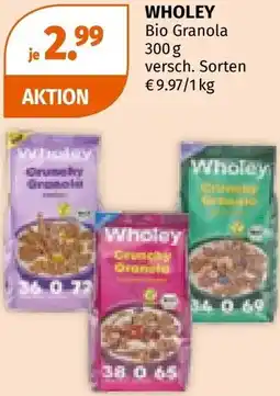 Müller Bio Granola Angebot