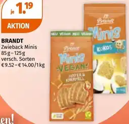 Müller Zwieback Minis Angebot