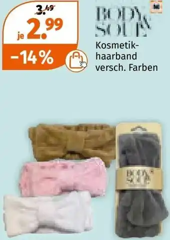 Müller Kosmetik- haarband Angebot