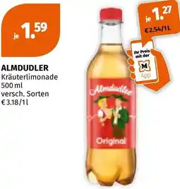 Müller Kräuterlimonade Angebot