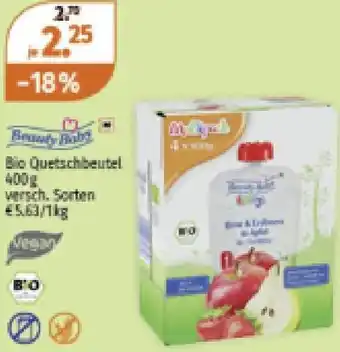 Müller Bio Quetschbeutel Angebot