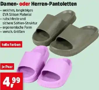 Thomas Philipps Damen- oder Herren-Pantoletten Angebot