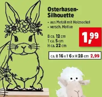 Thomas Philipps Osterhasen- Silhouette Angebot