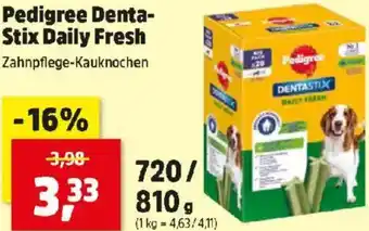 Thomas Philipps Pedigree Denta- Stix Daily Fresh Angebot