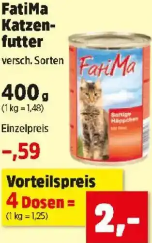 Thomas Philipps FatiMa Katzen- futter Angebot