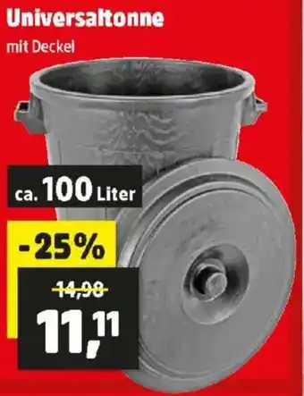 Thomas Philipps Universaltonne Angebot