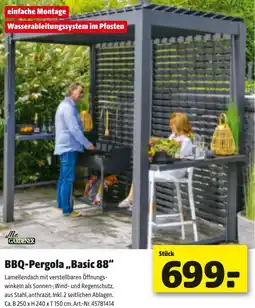 Liebmarkt BBQ-Pergola Basic 88 Angebot