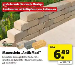 Liebmarkt Mauerstein Antik Maxi Angebot