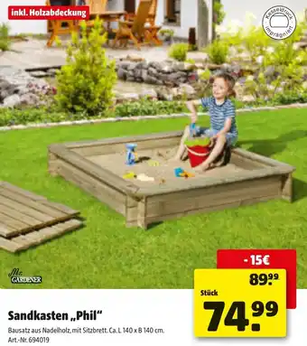 Liebmarkt Sandkasten Phil Angebot