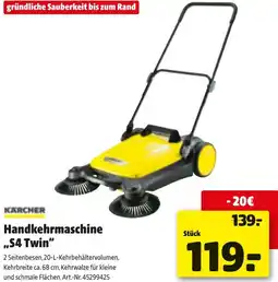 Liebmarkt Handkehrmaschine S4 Twin Angebot