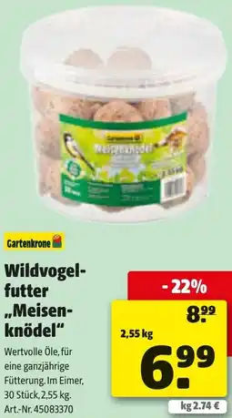 Liebmarkt Wildvogel- futter Meisen- knödel Angebot