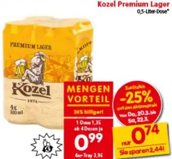 Interspar Kozel Premium Lager Angebot