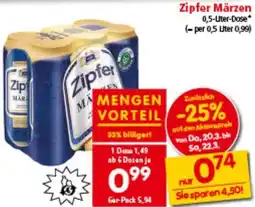 Interspar Zipfer Märzen Angebot