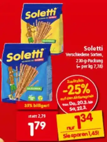 Interspar Soletti Angebot