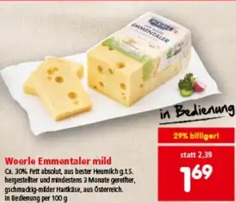 Interspar Emmentaler mild Angebot