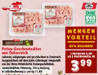 Interspar Puten-Geschnetzeltes Angebot