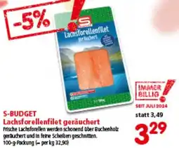 Interspar Lachsforellenfilet geräuchert Angebot