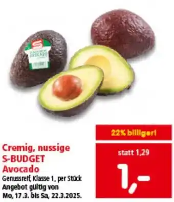 Interspar Cremig, nussige Avocado Angebot