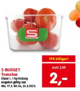 Interspar Tomaten Angebot