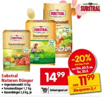 Interspar Naturen Dünger Angebot