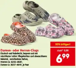 Interspar Damen- oder Herren-Clogs Angebot