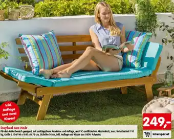 Interspar Daybed aus Holz Angebot