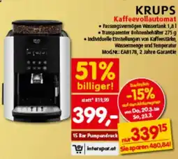 Interspar Kaffeevollautomat Angebot