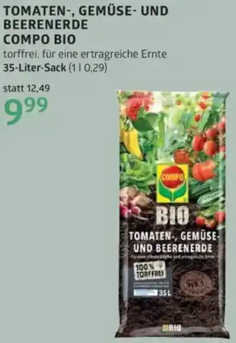 Bellaflora Tomaten-, gemüse- und beerenerde compo bio Angebot