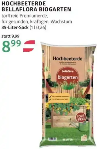 Bellaflora Hochbeeterde bellaflora biogarten Angebot