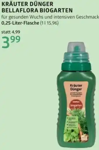 Bellaflora Kräuter dünger Angebot