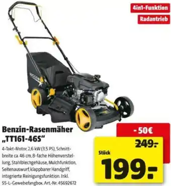 Hagebau Benzin-Rasenmäher Angebot