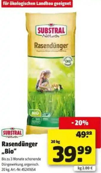 Hagebau Rasendünger Bio Angebot