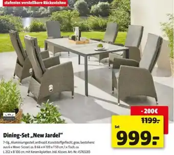 Hagebau Dining-Set New Jardel Angebot