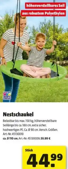 Hagebau Nestschaukel Angebot