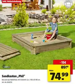 Hagebau Sandkasten Phil Angebot