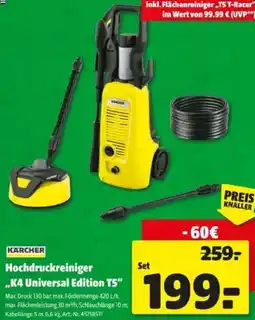 Hagebau Hochdruckreiniger K4 Universal Edition TS Angebot