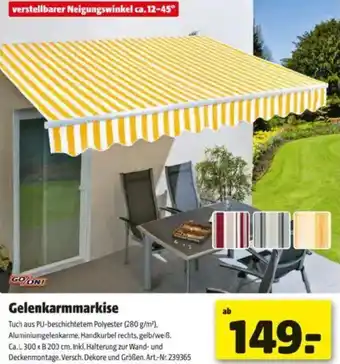 Hagebau Gelenkarmmarkise Angebot