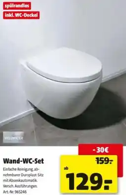 Hagebau Wand-WC-Set Angebot