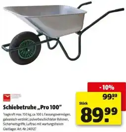 Hagebau Schiebetruhe Pro 100 Angebot