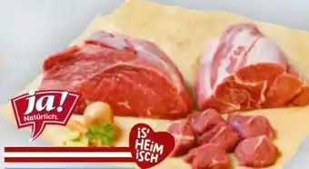 Billa ja!natürlich Bio-Gulaschfleisch Angebot