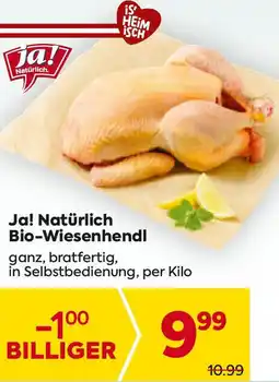 Billa Bio-Wiesenhendl Angebot