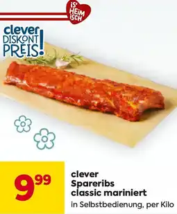 Billa Spareribs classic mariniert Angebot