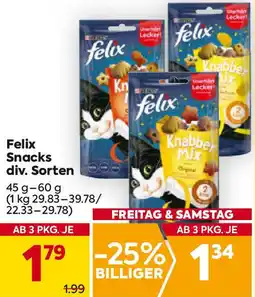 Billa Snacks Angebot